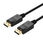 Cable DisplayPort UNITEK Y-C607BK 1,5 m chapado en oro negro