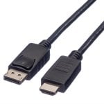 Adaptateur vidéo ROLINE 11.04.5783 DisplayPort HDMI 4,5 m Noir