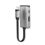 Hub USB-C ALOGIC ULCHDPD-SGR MagForce Duo Charge HDMI 4K 100W Prateado