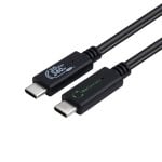 USB-C Kabel MICROCONNECT ECO-USB3.2CC0.25 0,25 m USB 3.2 Gen 2x2 Schwarz rPVC