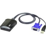 Adaptador de consola KVM Aten CV211 USB a VGA para portátiles