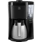 Filterkaffeemaschine Melitta Look 1,25 L 15 Tassen Edelstahl Schwarz mit Tropfstopp