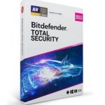 Software de seguridad Bitdefender Total Security Multidispositivo 5 equipos 1 licencia física