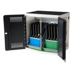 Station d'accueil Apple LocknCharge LNC10479 USB Type-C acier noir blanc