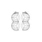 Protector de hélices DJI Neo 2 Gris instalación rápida y resistente