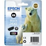 Cartuccia inchiostro Epson 26XL Polar bear Nero Foto Alto rendimento