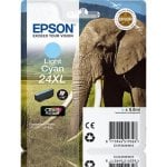 Cartucho de tinta Epson 24XL Ciano Claro Original Expression Photo XP
