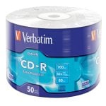 CD-R Verbatim 43787 Extra Protection 52x 700 MB Bobine 50 pièces