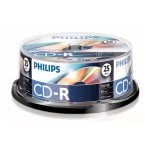 Bobine Philips CR7D5NB25/00 700 MB 52x Transparent