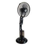 Ventilador de agua PURLINE MISTY1 negro 75W oscilante 3,2L deposito