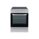 Cocina eléctrica SVAN SKV4600X vitrocerámica inox 4 zonas horno 56 L A