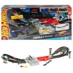 Conjunto Pista de Corrida Hot Wheels JDY16 Fórmula 1 Multicolor 3 Carros