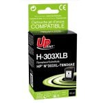 Cartucho de tinta UPrint HJ303XLBUP preto compatível 20 ml, pack de 1