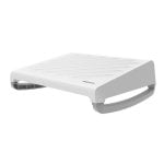 Repose-pieds Fellowes Breyta blanc 3 hauteurs fonction bascule ABS