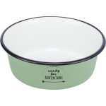 Comedouro TRIXIE 25213 inox verde base antiderrapante 1.9 L
