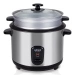 Arroceuse Haeger RC-18L.001A Inox 1,8L Cuisson vapeur Antidérapante