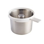 Cuiseur à pâtes BEABA 912682 inox blanc 750 ml poignée ergonomique