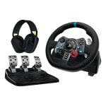 Volante LOGITECH G29 + Auriculares G435 Realismo 900° Pedales Force Feedback
