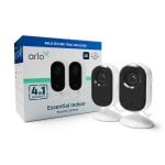 Videocamere di sorveglianza Arlo Essential 2K Visione Notturna Interna Allarme Privacy
