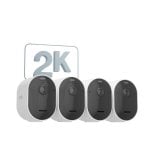 Câmera de vigilância Arlo Pro 5 2K Visão Noturna Interno e Externo Áudio Bidirecional Controle por Voz