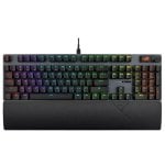 Teclado ASUS ROG Strix Scope II X mecánico con switches ROG NX Snow RGB y reposamuñecas AZERTY francés
