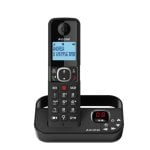 Téléphone Alcatel F860 Sans Fil DECT Répondeur Haut-parleur Blocage Appels Noir
