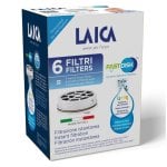 Filtro de água Laica Fast Disk LA250 Pack 6 recargas sem BPA