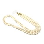 Chaîne universelle CASYX UCHN-LAR-0014 pour smartphone maille large ivoire
