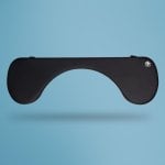 Handgelenkstütze R-GO TOOLS RGOARMC ergonomisch, symmetrisch, Bauch-Ausschnitt, Schwarz