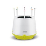 Casserole à fondue Tefal EF260312 verte blanche 8 poignées acier nickelé