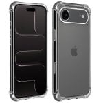 Funda pour mobile Akashi ALTCI17AIRAG Coque Antichoc TPU Transparente angles renforcés pour iPhone 17 Air