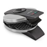 Gaufrier CLOER 1639SR Inox 5 coeurs 930W antiadhésif thermostat réglable