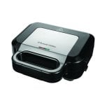 Sandwichmaker Russell Hobbs 26810-56 Schwarz Edelstahl 3-in-1 Antihaft 750 W