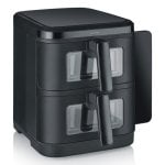 Freidora de aire SEVERIN FR 2468 11L 2800W Touch Doppelkammer mit LED-Display