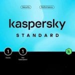 Antivirus Kaspersky Standard 1 Gerät 1 Jahr Lizenzkarte