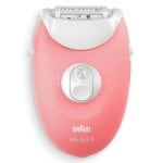 Depiladora Elétrica Braun Silk-épil 3 SES 3-176 2 Velocidades Cabeça de Barbear