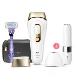 Épilateur IPL Braun Silk-expert Pro 5 PL5149 tête précision or blanc