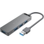 Hub Vention 4 ports 5Gbps CHLHD USB 3.0 MicroUSB alimentation