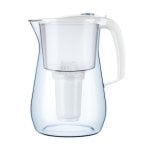 Jarra filtrante Aquaphor Provence 4.2L filtro antical octagonal blanca