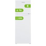 Frigorífico Dois Portas Aspes AF17601E Defrost 172cm 304L E Branco