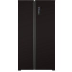 Réfrigérateur Américain BOMANN Kombi SBS Total No Frost 177 cm 442 L E Noir