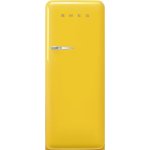 Frigorífico Una Puerta SMEG FAB28RYW6 No Frost 153cm 270L C Amarillo Retro