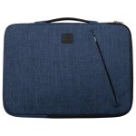 Funda Exacompta 17142E Azul 16" poliéster reciclado com alça e bolso