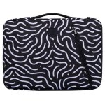 Notebook-Hülle Exacompta Moon 14 Zoll 285 g Polyester recycelt Schwarz Weiß