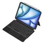 Funda con tastiera MW MW-300126 per iPad Air 11" Black Bluetooth Trackpad
