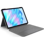 Clavier pour iPad Air Logitech Combo Touch Trackpad Rétroéclairé Gris Oxford
