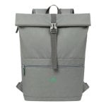 Mochila Rivacase Gremio 15,6'' Gris Imperméable rPET Urban Unisex
