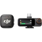 Microphone DJI Mic 3 sans fil omnidirectionnel USB-C réduction du bruit
