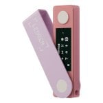 Monnaie crypto Ledger Nano X Bluetooth USB-C Écran OLED Rose Blanc