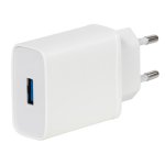 Cargador Vivanco Super Fast USB Tipo C Quick Charge 3.0 18W Blanco